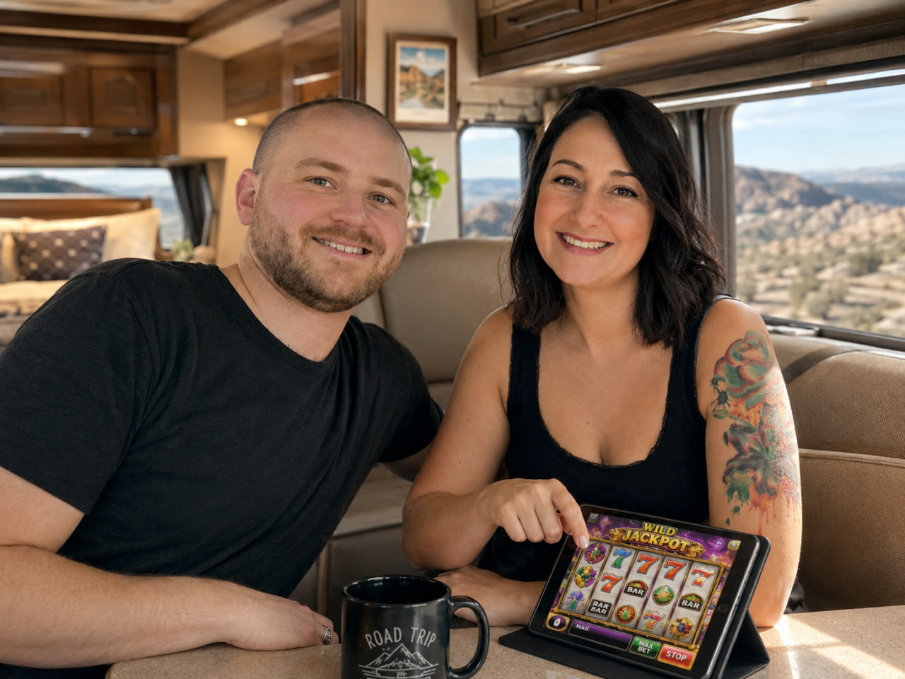 Casino travel experience with gaming halls and bright slot machines